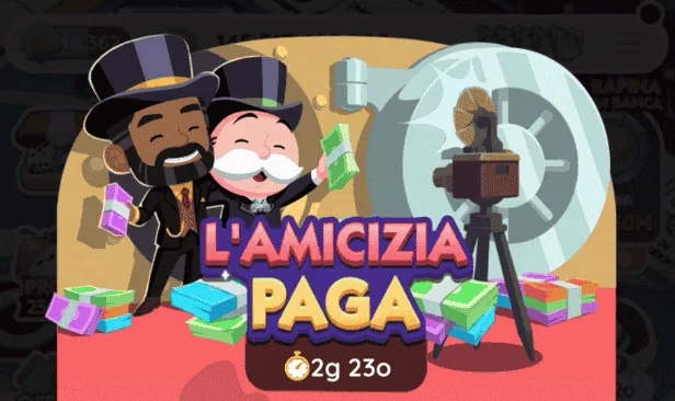 Evento L'Amicizia Paga Monopoly Go (Elenco dei Premi)